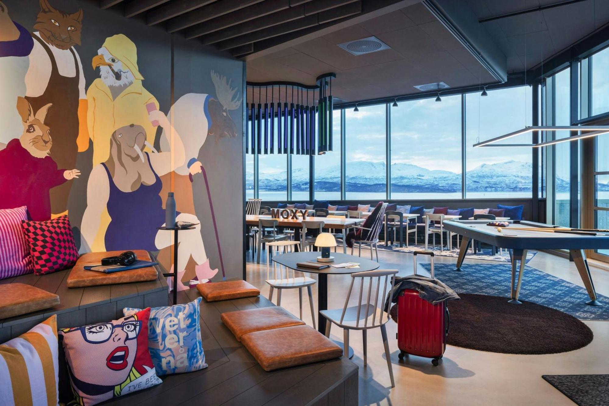 Moxy Tromso Hotel Buitenkant foto